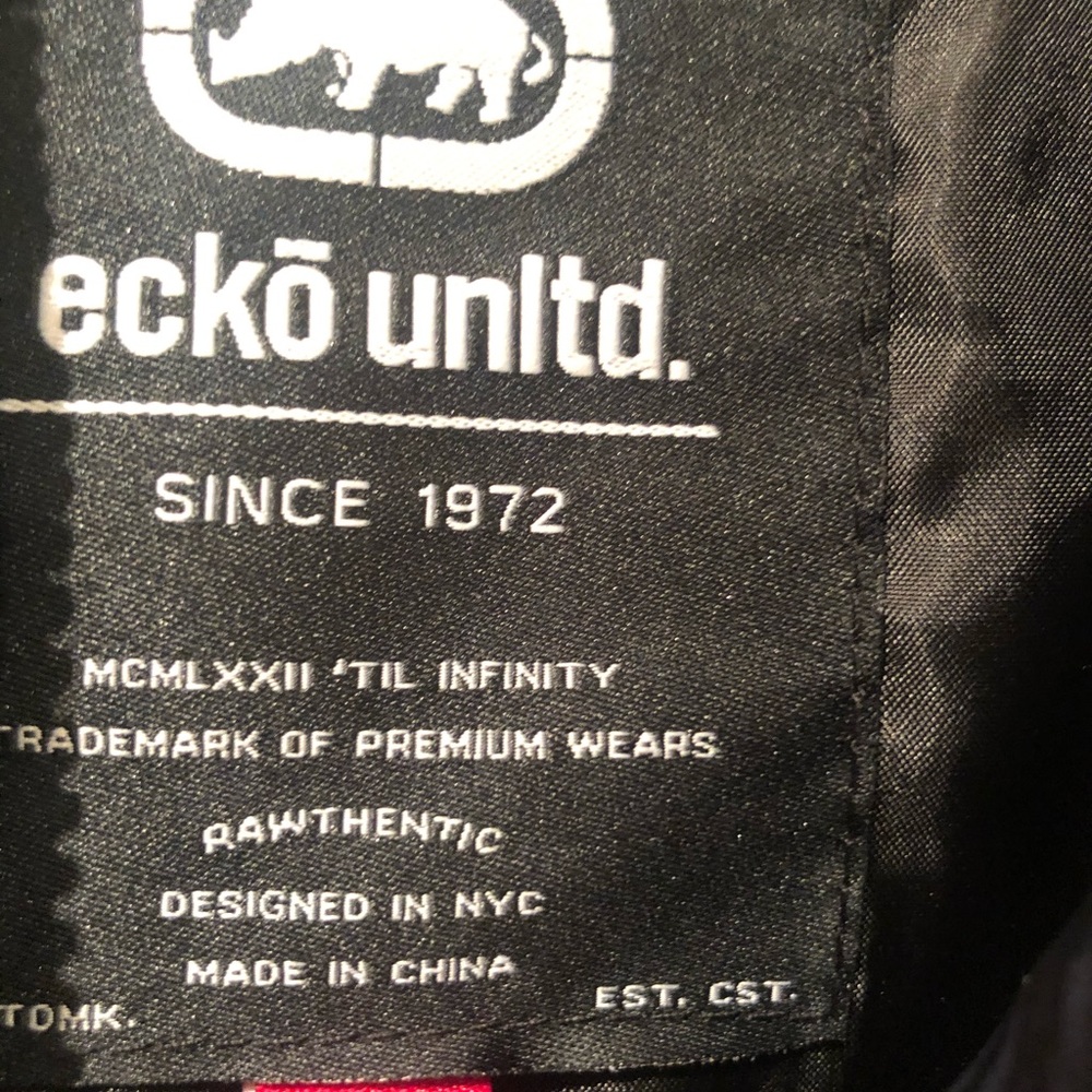 ECKO UNLTD. RHINO LEAGUE NWT S Puffer jacket vest - Picture 8 of 15
